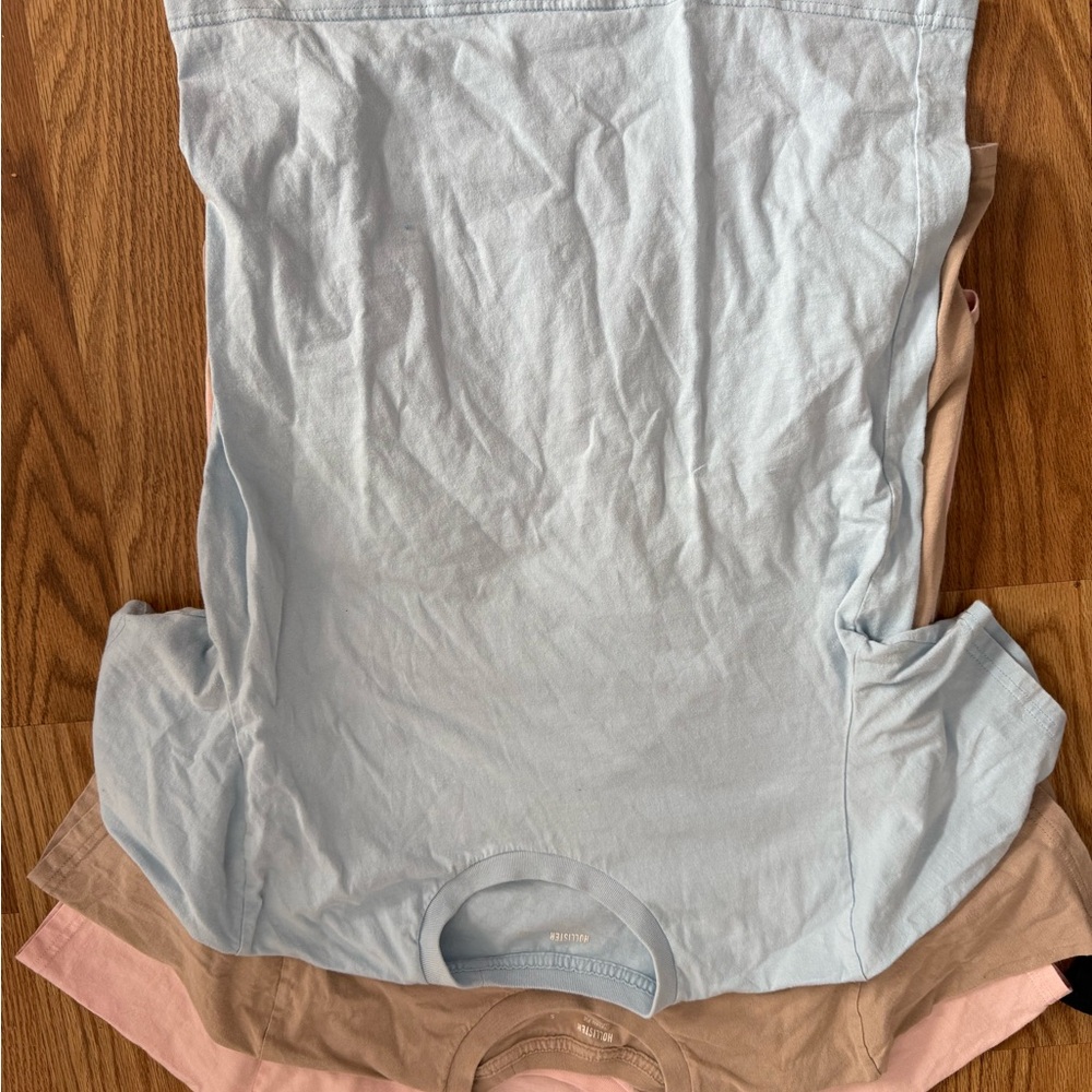 Kids Light Blue and Pink Bottoms